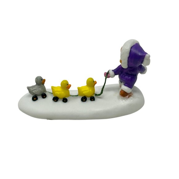 Department 56 North Pole Series "Duck Duck Gray Duck" - Retired in 2009 - Picture 3 of 9